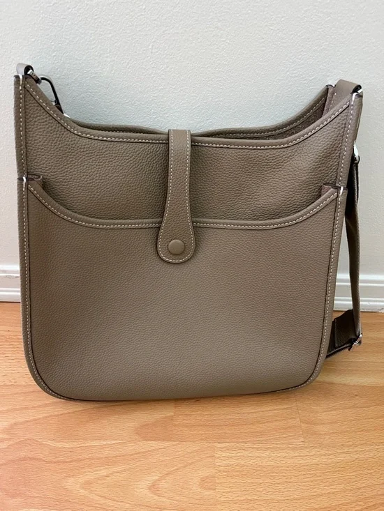 NWOT ✨Leather Strap Shoulder Bag with replacement shoulder strap and inner - Picture 5 of 11